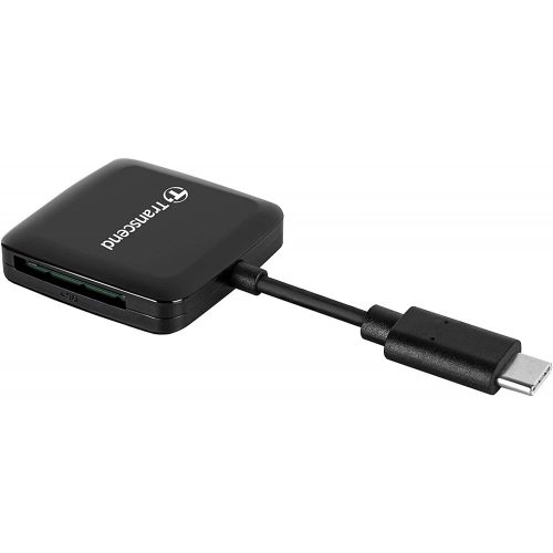 Transcend RDC3 - SD/microSD USB 3.2 USB Type C - kártyaolvasó