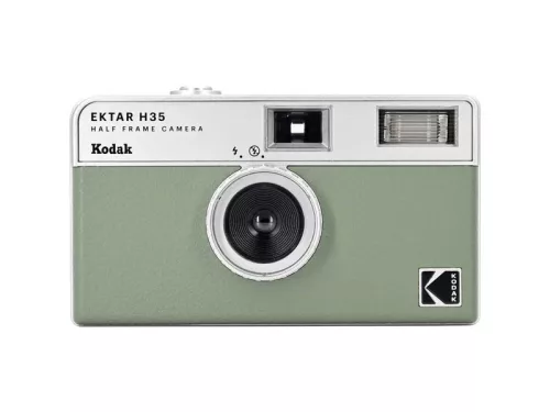 Kodak Half Frame Film Camera Ektar H35 Sage
