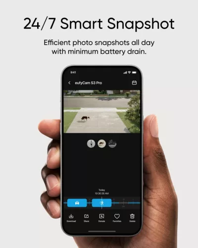 Anker Eufycam S3 PRO (2+1) Vezetéknélküli biztonsági kamera rendszer