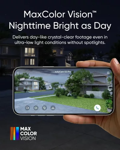 Anker Eufycam S3 PRO (3+1) Vezetéknélküli biztonsági kamera rendszer