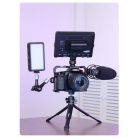 Ulanzi U-vlog Lite mini állvány, kihúzható lábbal, vakupapucs / 1/4"-es csatlakozós gömbfejjel (UL-2109)