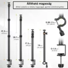 Ulanzi Vijim LS02 multifunkciós, asztalra rögzíthető +1karos állvány rendszer