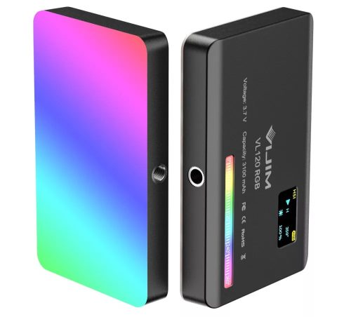 Ulanzi VL120 RGB LED videólámpa - 20 féle fényeffektus (UL-2495)