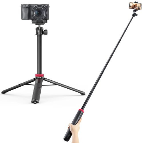 Ulanzi MT-44 selfie állvány, monopod, telefontartó adapter, 149cm max magasság (fehér)