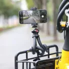 Ulanzi FT-01 flexibilis, hajlítható lábú állvány, mobil telefon adapterrel