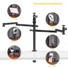 Ulanzi Vijim LS21C flexibilis, csőre rögzíthető telefon és DSLR kamera állvány