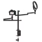 Ulanzi Vijim LS21C flexibilis, csőre rögzíthető telefon és DSLR kamera állvány