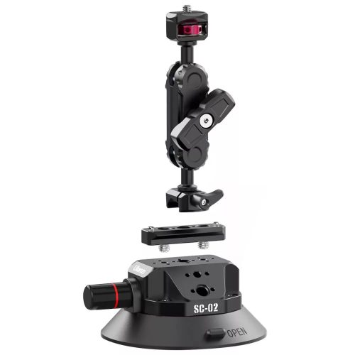 Ulanzi SC-02 extra erős bővíthető tapadókorong 11cm-es tapadófelülettel