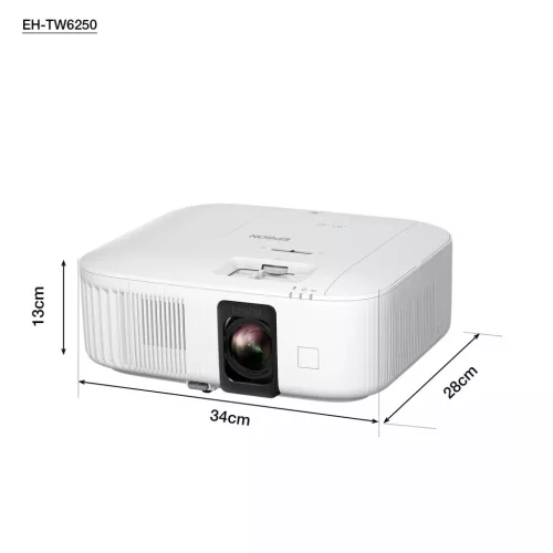 Epson EH-TW6250 4K PRO-UHD projektor Android TV-vel 
