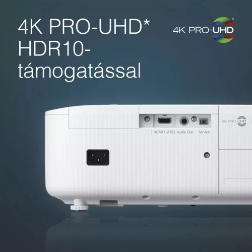 Epson EH-TW6250 4K PRO-UHD projektor Android TV-vel 