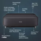 Epson EH-LS650B 4K PRO-UHD ultrarövid vetítési távolságú okos lézerprojektor 