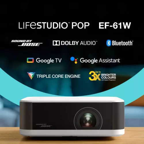 Epson EF-61W FHD mini smart ledprojektor