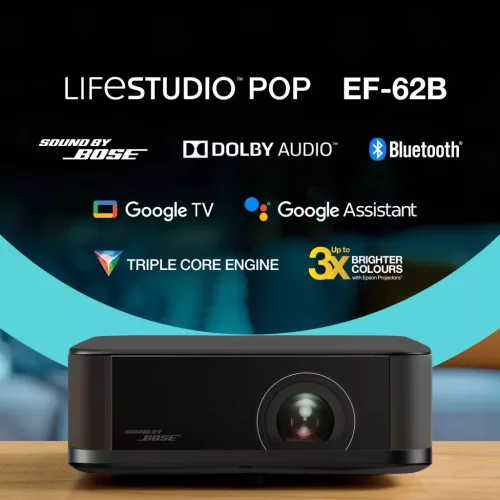 Epson EF-62B 4K Pro UHD mini smart ledprojektor
