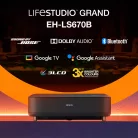 Epson EH-LS670B 4K PRO-UHD ultrarövid okos lézerprojektor