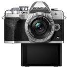 Olympus OM-D E-M10 Mark IV kit (14-42mm f/3.5-5.6 EZ Pancake) (ezüst/ezüst) + 40.000 Ft visszatérítés