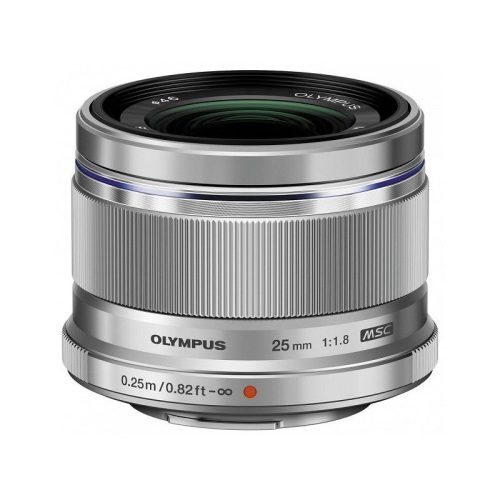 Olympus M.Zuiko Digital 25mm f/1.8 (Micro 4/3) (ezüst)