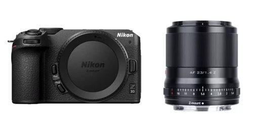 Nikon Z30 váz + Viltrox AF 23mm f/1.4 
