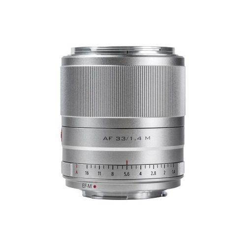 Viltrox PFU RBMH 33mm f/1.4 STM (Canon EF-M) (ezüst)