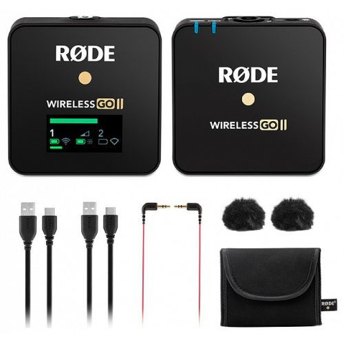 Rode Wireless Go II Single ultra kompakt digitális vezeték nélküli mikrofon rendszer (WIGO II Single)