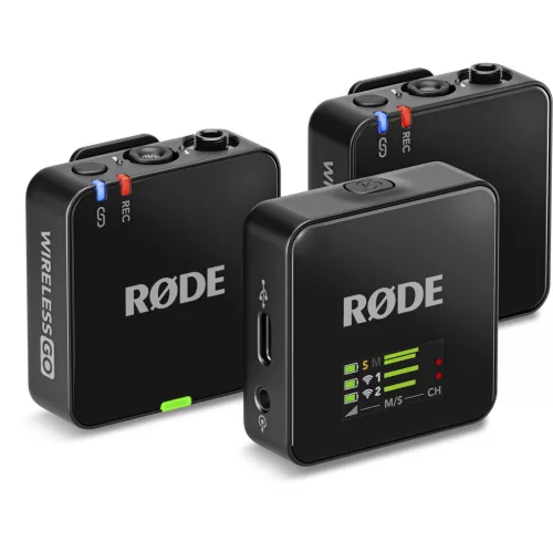 Rode Wireless GO GEN3 vezeték nélküli mikrofon rendszer (fekete)