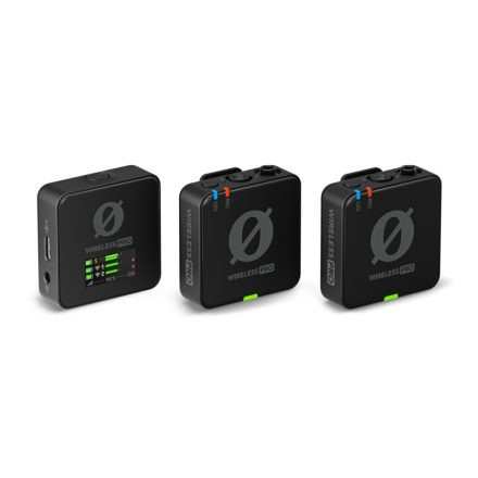 Rode Wireless Pro professzionális két csatornás digitális vezeték nélküli mikrofon rendszer