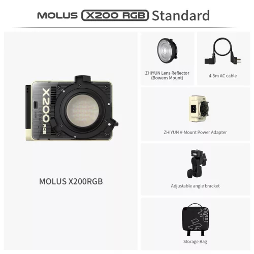 Zhiyun Molus LED X200 RGB Cob Light 