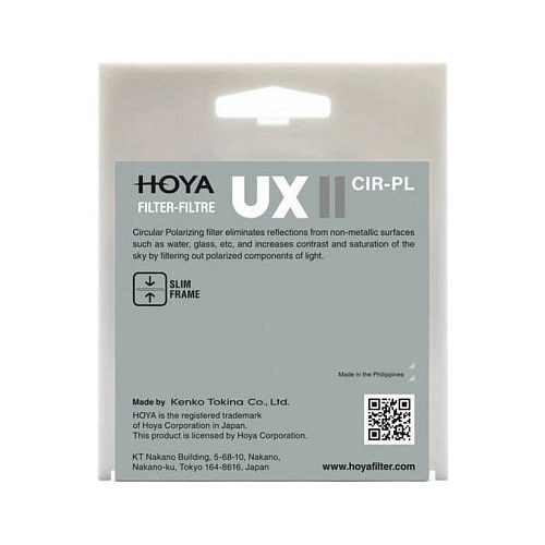 Hoya UX II Circular Polar szűrő (43mm)