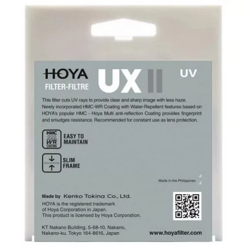 Hoya UX II UV szűrő (49mm)