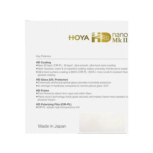 Hoya HD Nano UV MK II szűrő (52mm)