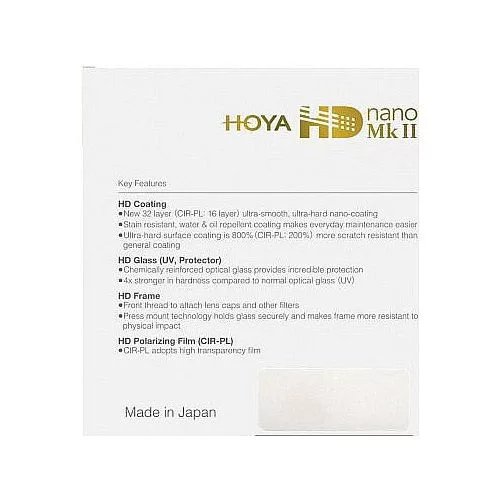 Hoya HD Nano UV MK II szűrő (82mm)
