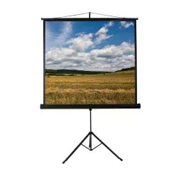   FunScreen Tripod Screen, 180 x 180 cm vászonméret, 1:1 képarány, Hordozható, Állványos 