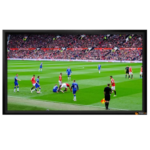 FunScreen Frame Screen Prémium, 126 x 215 cm vászonméret, 16:9 képarány, Házimozis, Fix 